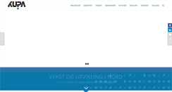 Desktop Screenshot of kupa.no