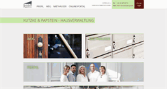 Desktop Screenshot of kupa.de